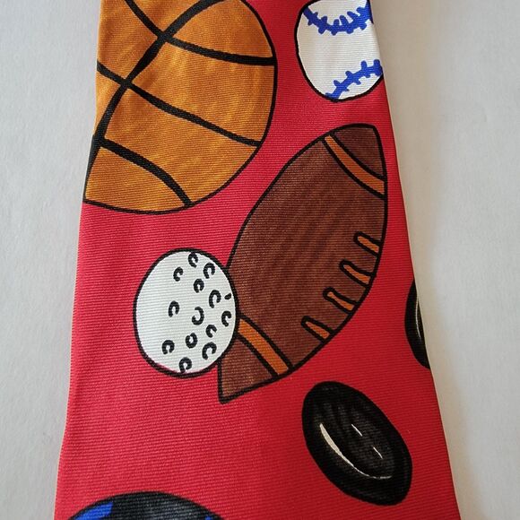 Save The Children Tie Jennifer, Sports Bring Us Together - 100% Silk - Picture 1 of 4